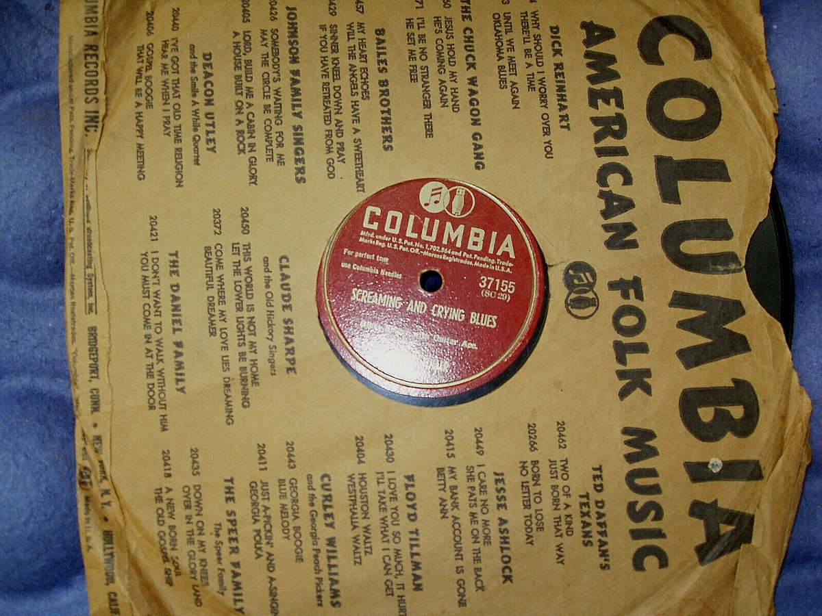 1946 Blind Boy Fuller Shes Truckin Little Baby Screaming Crying