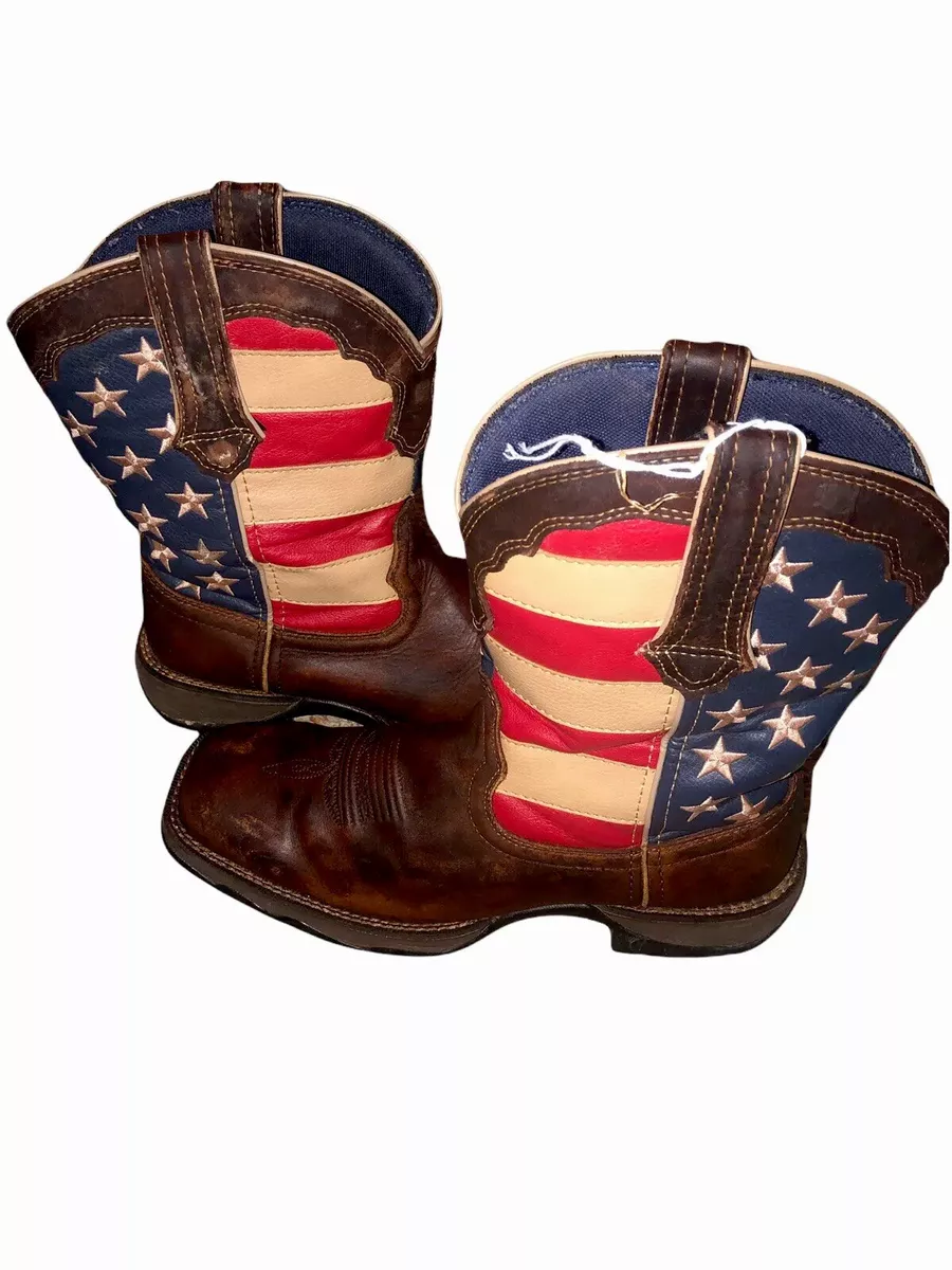 Durango stars clearance and stripes boots