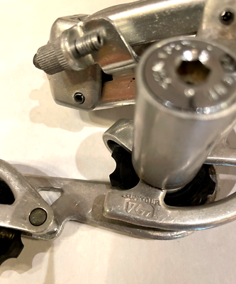 Vintage Sun Tour VGT Luxe Rear Derailleur Suntour Long Cage V-GT