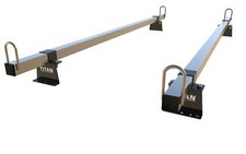 Van Roof Rack 2 Bars Renault Traffic (2001-2014-range) TITAN Construction Grade