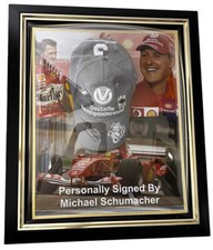 Michael Schumacher/ Personally signed cap/ Personally signed hat.