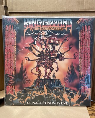 King Gizzard & The Lizard Wizard Nonagon Infinity Live GITD Sand Filled   