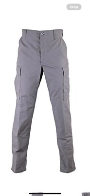 Proponer Trouser Uniforme Tactical Cargo Pants Gray Size MS NWOT
