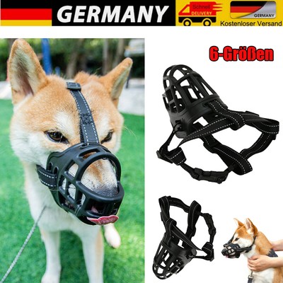 Maulkorb für kleine mittlere große extra große Hunde Anti-Beißen-Korbmaulkörbe· 