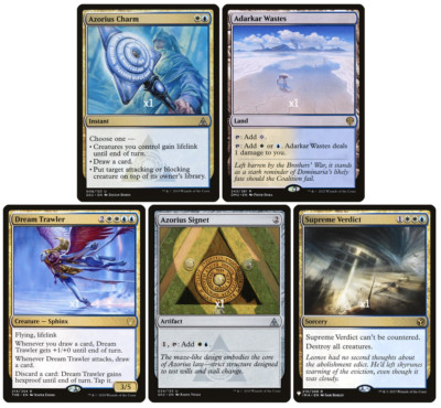 MTG WU Azorius Commander Deck Staples Bundle (5 Cards) MINT | eBay