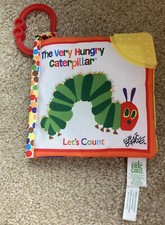 Let's Count Soft Teether Book World of Eric Carle The Very Hungry Caterpillar