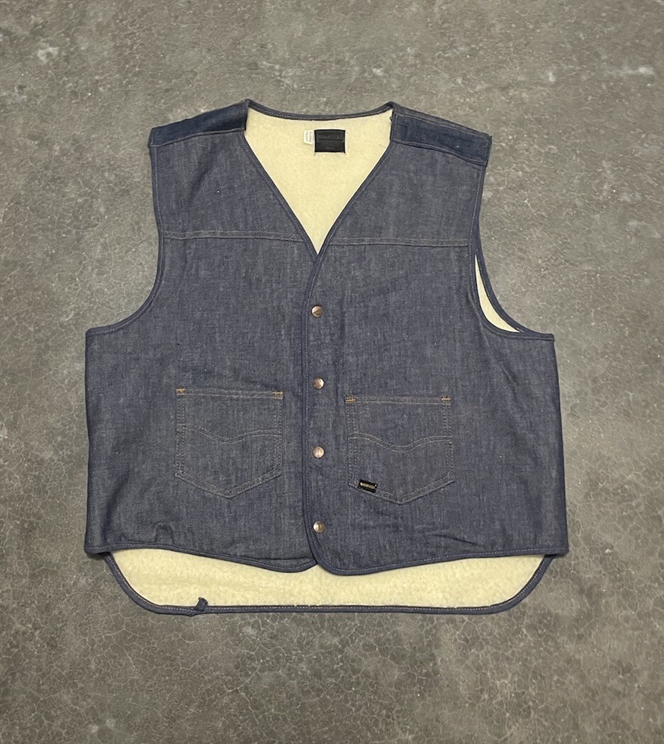 Salopette Jean Vintage Sears Hercules - Taille 40x32, Denim Coton - NOS (Neuf Ancien Stock)