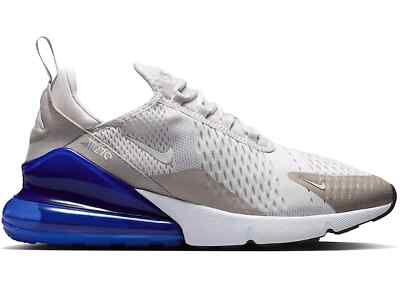 Size 8 - Nike Air Max 270 Vast Grey Racer Blue for sale online | eBay