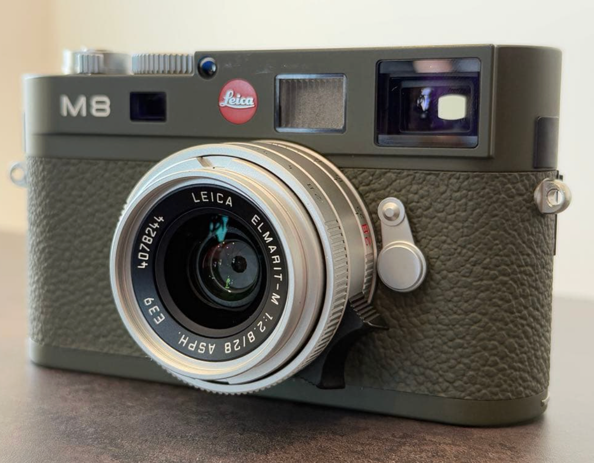Leica M8.2 Safari Limited 500 Set w/ Elmarit-M 28mm F2.8 ASPH