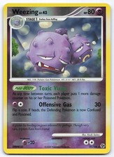 Weezing 31/106 Great Encounters Reverse Holo Rare Pokemon Card LP