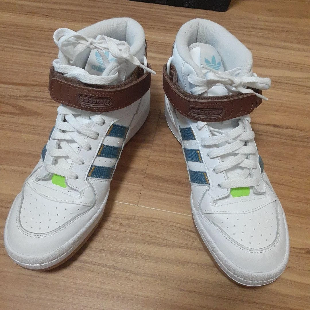 Adidas Ferram Mid Wfoum Md Sneakers Uomo US 7.5 Grigio Usate