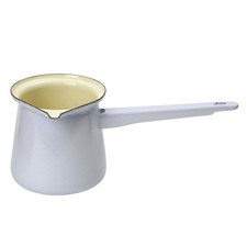 Dexam Vintage Home 400 Ml Enamelware Turkish Coffee Pot Dovegrey