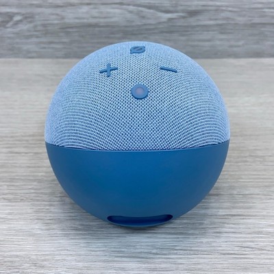 Amazon Echo Dot 4th Gen Smart Speaker Twilight Blue B7W64E with Power Adapter