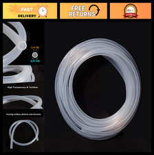 Food Grade Silicone Tubing 1/4" ID x 3/8" OD, High Temp, 26.25ft for Brewing W