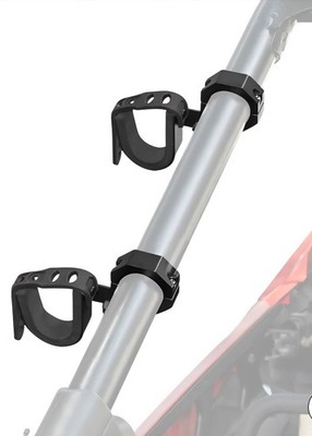 UTV Shotgun Holder Fit 1.75  2  Roll Bars Ski Rack Bow Rack (2 pieces)