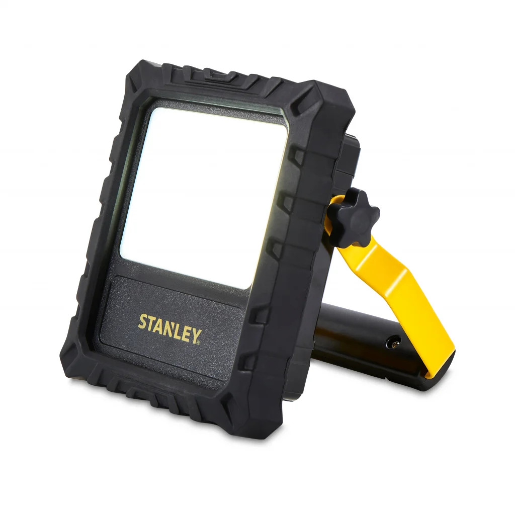 Work Light Black 10w LED Rechargeable IP54 6000K Stanley SXLS31329E