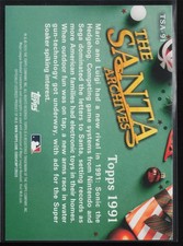 Santa Claus Surprises in 2013 Topps Strata Football 8