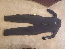 ZCCO Men's Neoprene Wetsuit, Front Zip Full Body Diving Suit Size M