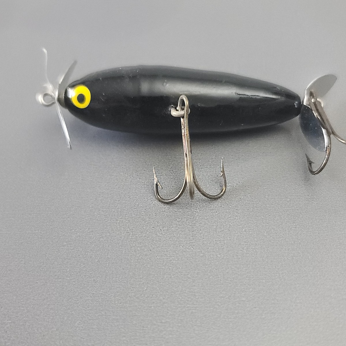 antique heddon fishing lures with a propellor on each end MAGNUM TORPEDO Vintage Lure NATURAL FROG Toad Tackle Vintage Heddon 100 Minnow Stanley