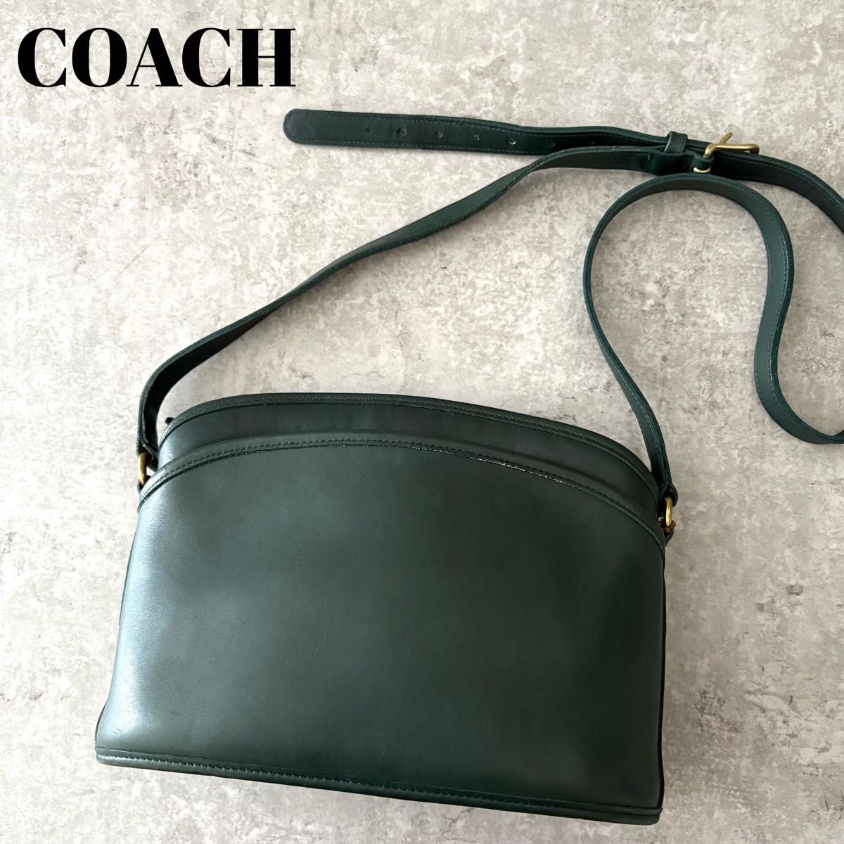 Vintage COACH Leather Shoulder Bag 9976 Rare All Leather Excellent Condition