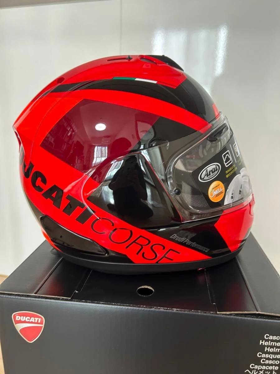 Ducati Arai Snell Approved Motorcycle & Powersports Helmets for