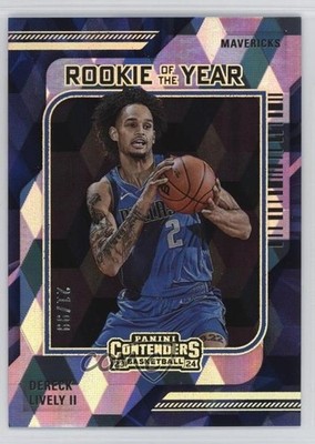 2023 Contenders Rookie of the Year Playoff Edition 21/99 Dereck Lively RC 1v7i