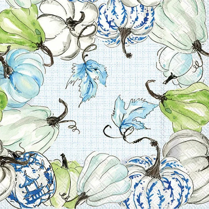 LNCH/Chinoiserie Stacked Pumpkins