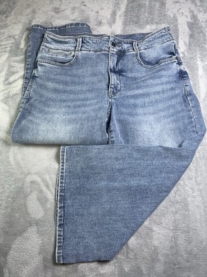 NYDI womens jeans cool embrace lift tuck 12P wide leg crop summer retail $119