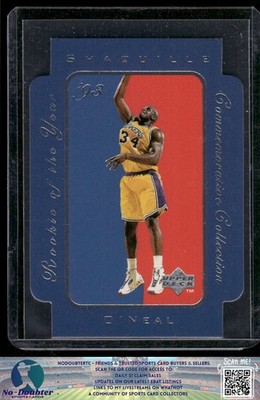 1996-97 Upper Deck #RC5 Shaquille O'Neal Rookie of the Year Lakers 8.1K