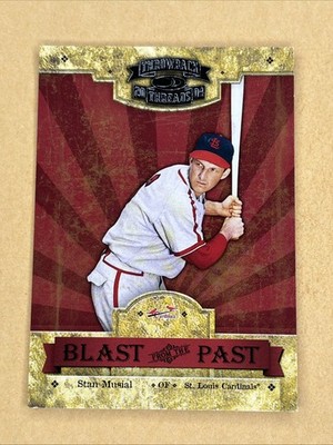 2004 Donruss Throwback Threads Blast from the Past #BP-23 Stan Musial 372/1500