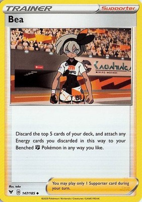 Bea 147/185 Vivid Voltage Pokemon NM