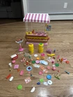 Vintage Barbie California Dream Hot Dog Stand Playset 1980s With Over 100 Pieces