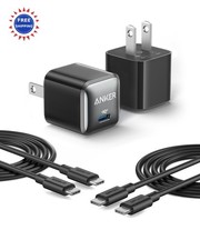 Anker USB C Charger Block 20W PIQ 3 Fast Charging iPhone 17 16 15 Series Galaxy