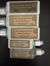 5 Bottles ea L'Occitane Verbena Shampoo Conditioner 1.7 fl oz 1oz New