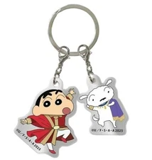 Marimocraft Crayon Shin-chan Double Acrylic Keychain Shin-chan & Shiro