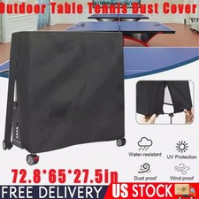 Heavy Duty Table Tennis Table Cover Ping Pong Waterproof Indoor Outdoor Protect