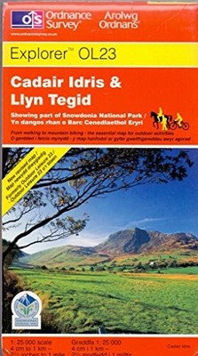 Cadair Idris and Bala Lake/Llyn Tegid (Explorer Maps), Ordnance Survey, Used; Ve