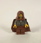 Lego Star Wars Jedi Bob Minifigure - Vintage Old Dark Gray 2002