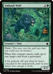 Ambush Wolf 98 Foundations Foil