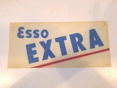 Original Esso Gas Pump Display Plastic a Little More Rare