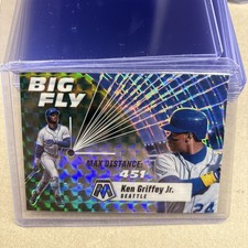 KEN GRIFFEY JR. 2021 MOSAIC BIG FLY GREEN PRIZM SEATTLE Q1938