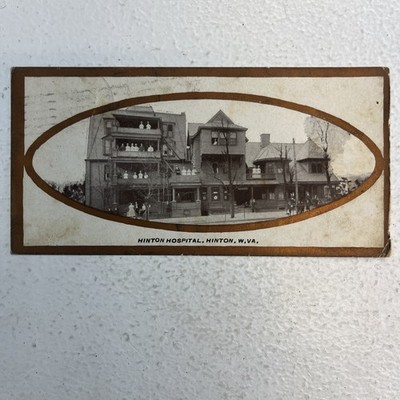 Hinton Hospital Hinton W. Va Postcard