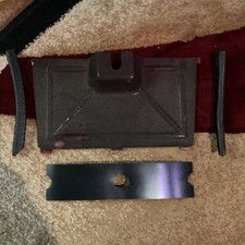 1967-1968 Mustang Center Console Rear Door Automatic Button Auto Slide Trim 1967-1968 Mustang Center Console Rear Door Automatic Button Auto Slide Trim