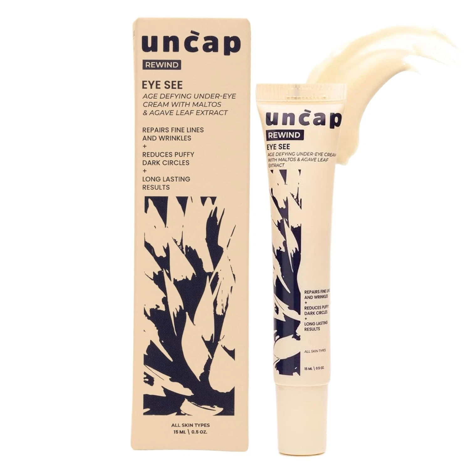 Age Defying Undereye Cream For Women & Men (15ml)With Hyaluronic Acid