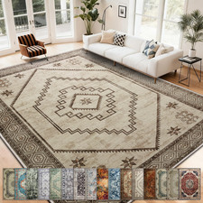 Modern Non Slip Large Area Rugs Living Room Bedroom Carpet Hallway Runner Mat