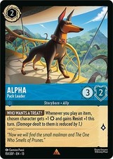 Disney Lorcana Alpha - Pack Leader 151 Rare AOV NM