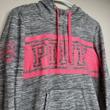 PINK Victoria s Secret Quarter Zip Size XS