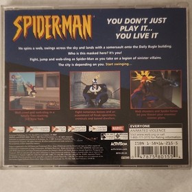 Spider-Man Dreamcast Game Case w/ manual *no game*