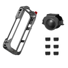 1/4 screw port Protective Frame Case With Lens Cover Kit For Insta360 X5