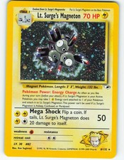 Lt. Surge's Magneton - Holo - 8/132 Gym Heroes - Pokémon TCG - 2000 on eBay